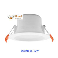 Đèn LED downlight đổi màu tự chọn - Đèn âm trần đổi màu 12W Kawaled DL3M115-12W