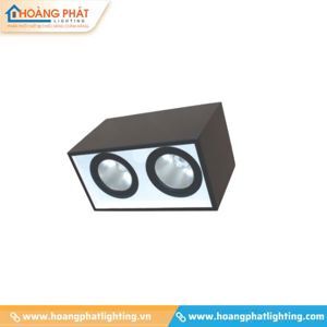Đèn led downlight gắn nổi chiếu sâu Duhal DFB2101 - 2*10W