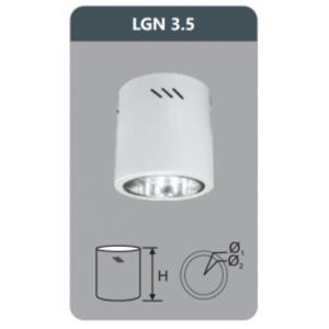 Đèn led downlight gắn nổi Duhal LGN3.5
