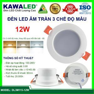 Đèn led downlight Kawa DL3M115-12W