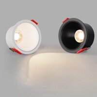 Đèn led downlight lõm 10W 15W khung hẹp cob hộ gia đình sâu chống chói tại chỗ đèn led downlight