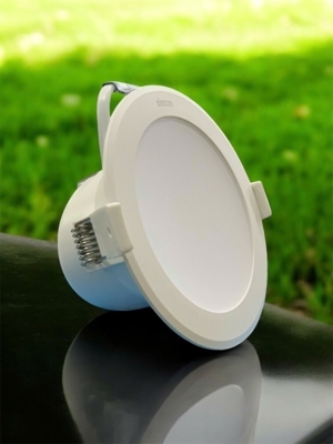 Đèn LED Downlight Wave âm trần SIMON 14W 3000K ánh sáng vàng N03E0-1022