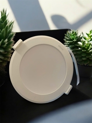 Đèn LED Downlight Wave âm trần SIMON 12W 3000K ánh sáng vàng N03E0-1019