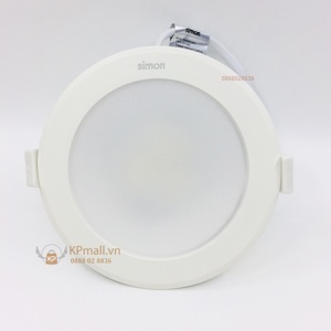 Đèn LED Downlight Wave âm trần SIMON 12W 3000K ánh sáng vàng N03E0-1019