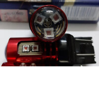 Đèn led DRL cho xe Fadil Vinfast chân T20 7443 có 2 chế độ màu đỏ tươi chip Cree XBD Demi Fadil led sương mù  đèn led