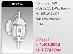 Đèn led DTV014