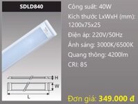 ĐÈN LED DUHAL SDLD840 - 1M2 40W