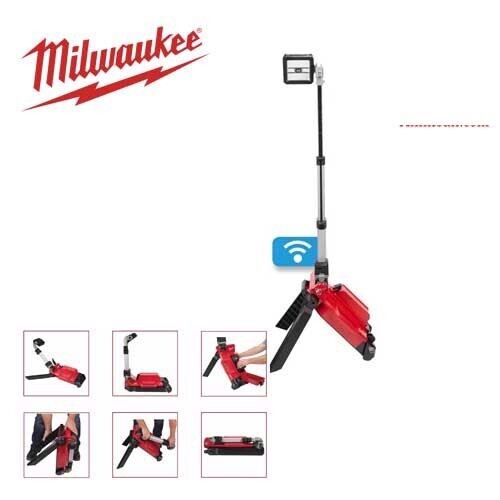 Đèn LED đứng điều khiển từ xa Milwaukee M18 ONERSAL