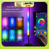 Đèn LED Đứng Góc Tường Cảm Biến Âm Thanh đèn decor phòng ngủ chill đèn led thanh RGB CoinisiCoo