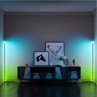 Đèn Led đứng góc tường RGB, khiển qua App, cảm ứng nhạc, trang trí phòng khách, phòng ngủ, phòng game, hot tiktok