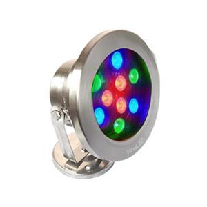 Đèn LED dưới nước đa sắc 9W VinaLED UW-CS9R