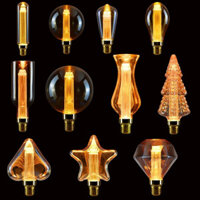 Đèn LED Edison Retro 85V-265V E27 3W Bóng đèn ST64 G80 DT45 Đèn Vintage Đèn Chandelier Đèn Trang Trí Đèn Pháo Hoa Giáng Sinh