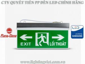 Đèn Led Exit chỉ dẫn 1 mặt Rạng Đông D CD01