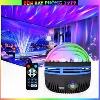 Đèn Led Galaxy Cực Quang UStyle Q6S Chiếu Bầu Trời Cực Quang Kèm Đều Khiển Dùng Cho Decor Phòng Ngủ