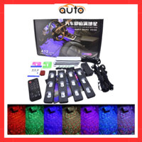 Đèn led gầm ghế ô tô chiếu sao rơi, cắm cổng USB, nháy theo nhạc - tăng sự đẳng cấp cho xe