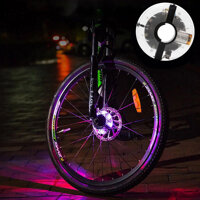 Đèn Led Gắn Bánh Xe Đạp 7 Màu Trục Giữa phi 19-36mm Có Sạc Điện USB Chống Nước Trang Trí Cho Xe Đạp Người Lớn Mai Lee