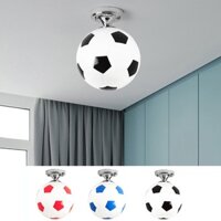 Đèn Led Gắn Trần Nhà Ánh Sáng Trắng Ấm Hình Quả Bóng Đá Hiện Đại Sáng Tạo Dành Cho Phòng Ngủ Trẻ Em