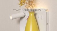 Đèn led gắn tường + đèn led đọc sách đầu giường có cổng sạc điện thoại VL 3409 L220xW130xH150