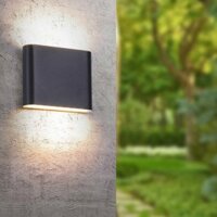 Đèn led gắn tường hắt sáng 2 đầu VNT.51-S AB