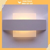 Đèn Led gắn tường mica hình vuông trang trí phòng ngủ, cầu thang GT-340 AL