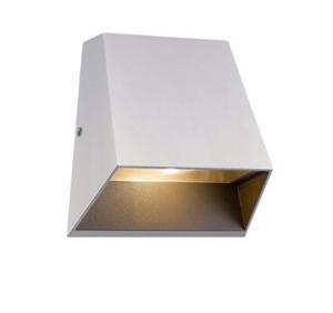 Đèn LED gắn tường ngoài trời 7W, màu xám nhạt, ánh sáng vàng, Nanoco, mã NBL2691S