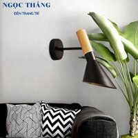 Đèn Led Gắn Tường Treo Tường Trang Trí Trong Nhà Cầu Thang E27 220V GTCN94 Ngọc Thắng (Tặng kèm 1 bóng Led Edison 4W)