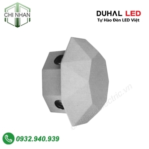 Đèn led gắn vách ngoài trời Duhal DVH322 - 4W