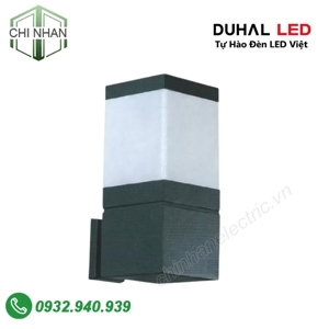 Đèn led gắn vách ngoài trời Duhal DVH312 - 9W