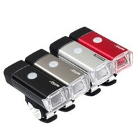 Đèn led gắn xe đạp siêu sáng, có sạc, chống nước Machfally hợp kim nhôm cao cấp