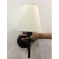 Đèn Led Hà Thành - Ảnh thật - Đèn treo tường chao vải, đèn phòng ngủ, đèn decor, BH 2 năm; đèn tường giá rẻ