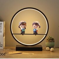 Đèn led Hà Thành - ảnh thật Đèn đặt bàn, đèn ngủ, đèn phòng ngủ, đèn decor, đèn trang trí; đèn bàn cute dành làm quà