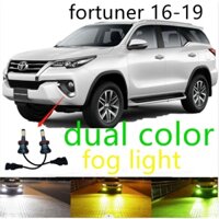 Đèn LED Hai Màu Ánh Sáng Trắng / Xanh Lá / Vàng / Xanh Lá Cây Dành Cho Xe Hơi Toyota Fortuner 2016 2017 2018 2019