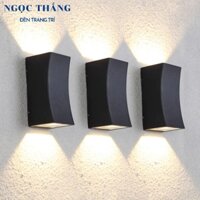 Đèn Led hắt tường 2 đầu trang trí ngoài trời trong nhà Led 10W 220V VNT121 Ngọc Thắng