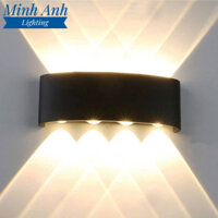 Đèn LED Hắt Tường Gắn Tường Ốp Tường Trong Nhà Ngoài Trời 2 Bóng 4 Bóng 6 Bóng 8 Bóng