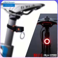 Đèn LED Hậu Gắn Phía Sau Xe Đạp Tròn Chống Nước Sạc USB Với 5 Chế Độ Cảnh Báo An Toàn Đạp Xe Ban Đêm MLH