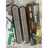Đèn led hậu thanh 23cm nháy đuổi cực đẹp. Đèn Led xi nhan 12/24v