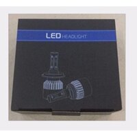 Đèn Led Headlight S2 siêu sáng Ô tô, xe máy - 8000Lm, 36W 9v-32v, Cos/pha trắng 6500k (Bộ 2 đèn - Chân đèn H4)