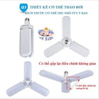 ĐÈN LED  HÌNH CÁNH QUẠT 3, 4 CÁNH- CÔNG SUẤT 60W, BÓNG ĐÈN SIÊU SÁNG, TIẾT KIỆM ĐIỆN NĂNG
