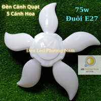 ĐÈN LED  HÌNH CÁNH QUẠT 75w - 5 cánh quạt