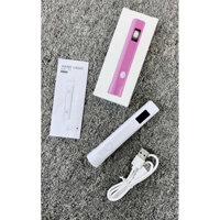 Đèn led hơ sơn gel móng tay mini có màn hình điện tử hiển thị thông số và 3 chế độ hơ