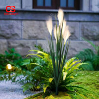 Đèn LED Hoa Cỏ Lau Sợi Quang Trang Trí Ngoài Trời & Sự Kiện Sân Vườn