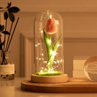 Đèn led Hoa Hồng Giả Trang Trí Lễ Tình Nhân