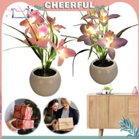 Đèn LED hoa lan Đèn ngủ hoa nhân tạo trang trí cho phòng ngủ Phòng khách