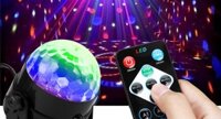 Đèn Led karaoke xoay 360 độ 7 màu chớp nháy theo nhạc