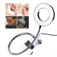 Đèn Led Kẹp Bàn Dùng Trong Phun Xăm Thẩm Mỹ, Nối Mi, Spa