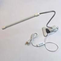 Đèn Led kẹp bàn làm nail, đèn kẹp FX001F Ánh Sáng Vàng Trắng