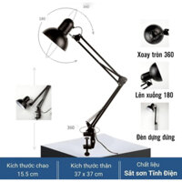 Đèn led kẹp bàn