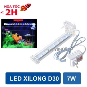 Đèn led kẹp bể cá Xilong D30