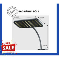 Đèn led kẹp DEYAO CF 02, FD 02 đỏ cá không đỏ nước cho bể bán cạn terrarium tiểu cảnh và bể thủy sinh.