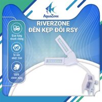 Đèn led kẹp đôi WRGB Riverzone dành cho bể cá thủy sinh thế hệ mới